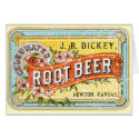 Dickey Root Beer-1899 - distressed cards