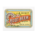 Dickey Root Beer postcards