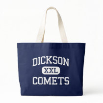 Dickson - Comets - High School - Ardmore Oklahoma Canvas Bags