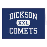 Dickson - Comets - Junior - Ardmore Oklahoma Cards