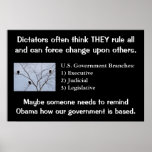 Dictators Force Change 36x24  Poster