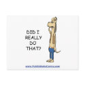 Did I Really Do That? postcards