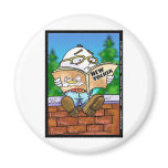 Did New Yorker Kill Humpty Dumpty? Cartoon Gifts magnets