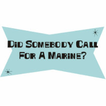 Did Somebody Call For A Marine Photo Sculptures