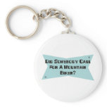 Did Somebody Call For A Mountain Biker keychains