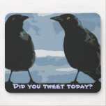 Did you tweet today? mousepads