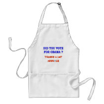 DID YOU VOTE FOR OBAMA APRON