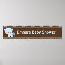 Diddles Boy Lion Birthday Banner Posters