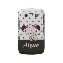 Diddles Dalmatian BlackBerry Bold Case Pink