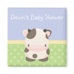 Diddles Farm Moo-Cow Baby Shower Magnet Favour B