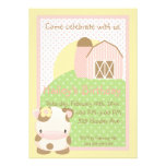 Diddles Farm Moo-Cow Birthday Invitation