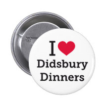 Didsbury Dinners' Badge Pins