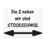 die 2 neben mir sind stockschwul postcards