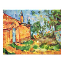 Die Jourdans Hut By Paul Cézanne (Best Quality) Invites