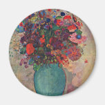 Die Türkisvase By Redon Odilon (Best Quality) Fridge Magnets