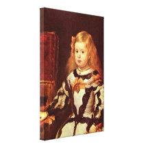Diego Velazquez - Infanta Maria Margarita Gallery Wrapped Canvas
