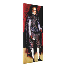 Diego Velazquez - Portrait of Philip IV Gallery Wrapped Canvas