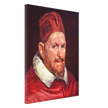 Diego Velazquez - Portrait of Pope Innocent X Gallery Wrap Canvas