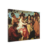 Diego Velazquez - The Drunks (Bacchus Triumph) Stretched Canvas Prints