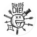 DieIE6DIE Sketchnote Sticker