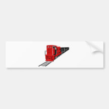 diesel passenger train freight locomotive bumper stickers