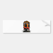 diesel passenger train freight locomotive bumper stickers