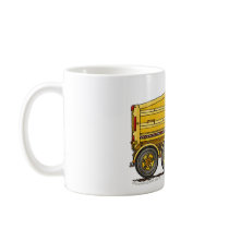 Diesel Tandem Dump Truck Construction Mugs