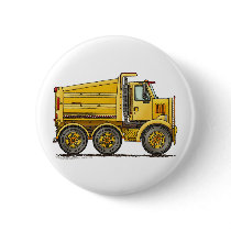 Diesel Tandem Dump Truck Construction Pins