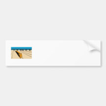 Diesel Train High Angle Retro Bumper Sticker