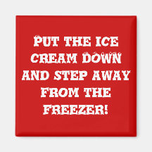 Diet helper #2 refrigerator magnet