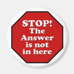 Diet Motivation Magnet, Stop Sign Refrigerator