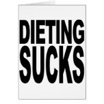 Dieting Sucks Cards