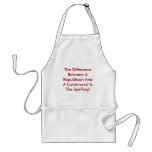 Difference Between A Republican And A Communist aprons