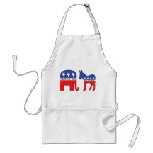 Difference Between Republicans and Democrats Funny Aprons