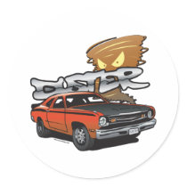 Dig My Duster 3" Sticker
