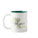 Dig Plant Water Grow Two-Tone Mug