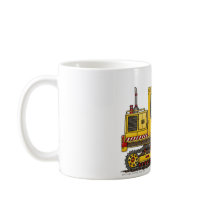 Digger Shovel Construction Mugs