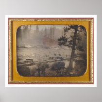 Diggings at Grizzly Flat, El Dorado Co.  (40070) Print