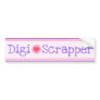 Digi-Scrapper Bumper Sticker