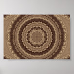 Digital Art Abstract - Kaliedscope Art Poster