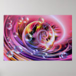 Digital Art Abstract Painting Wall Poster Print