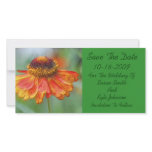 Digital Art Daisy Floral Wedding Save The Date photo cards
