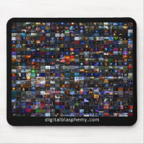 Digital Blasphemy 25 x 25 Mosaic Mousepads