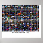Digital Blasphemy 25 x 25 posters