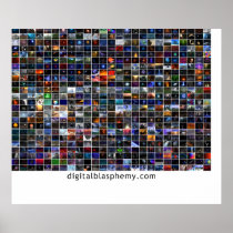 Digital Blasphemy 25 x 25 Posters
