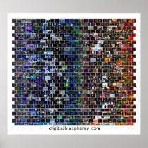Digital Blasphemy Spectrum Mosaic Posters