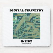 Digital Circuitry Inside (Circuit Board) Mousemats