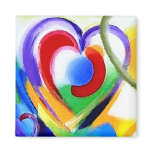 Digital colour Hearts