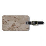 Digital Desert Camouflage luggage tags