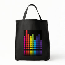 Digital Dots Tote Bags